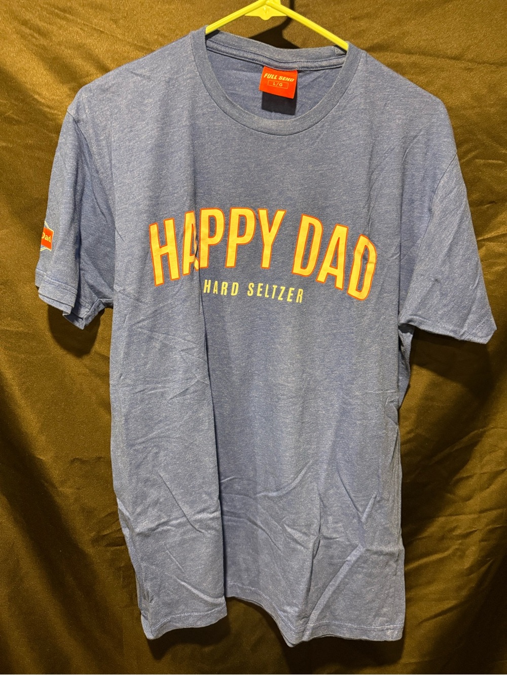 Happy Dad Hard Seltzer Blue Graphic Tee